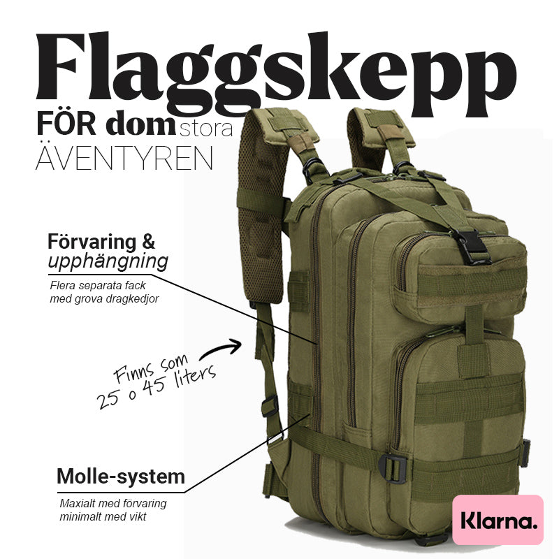 Sentinel - Taktiskt ryggsäck 25l/45l