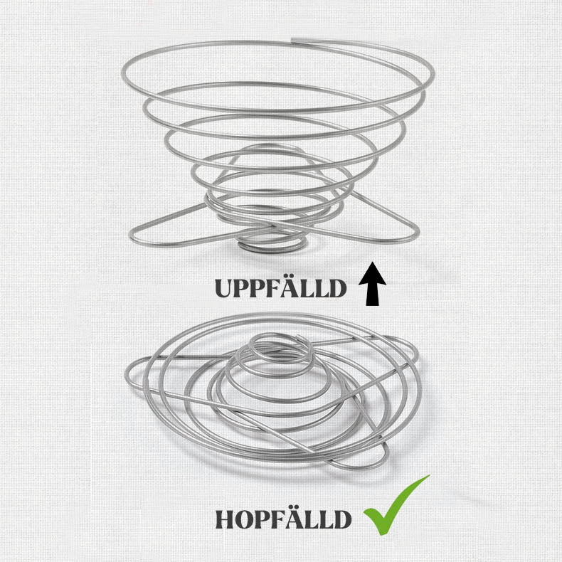 Hopfällbart kaffedroppfilter