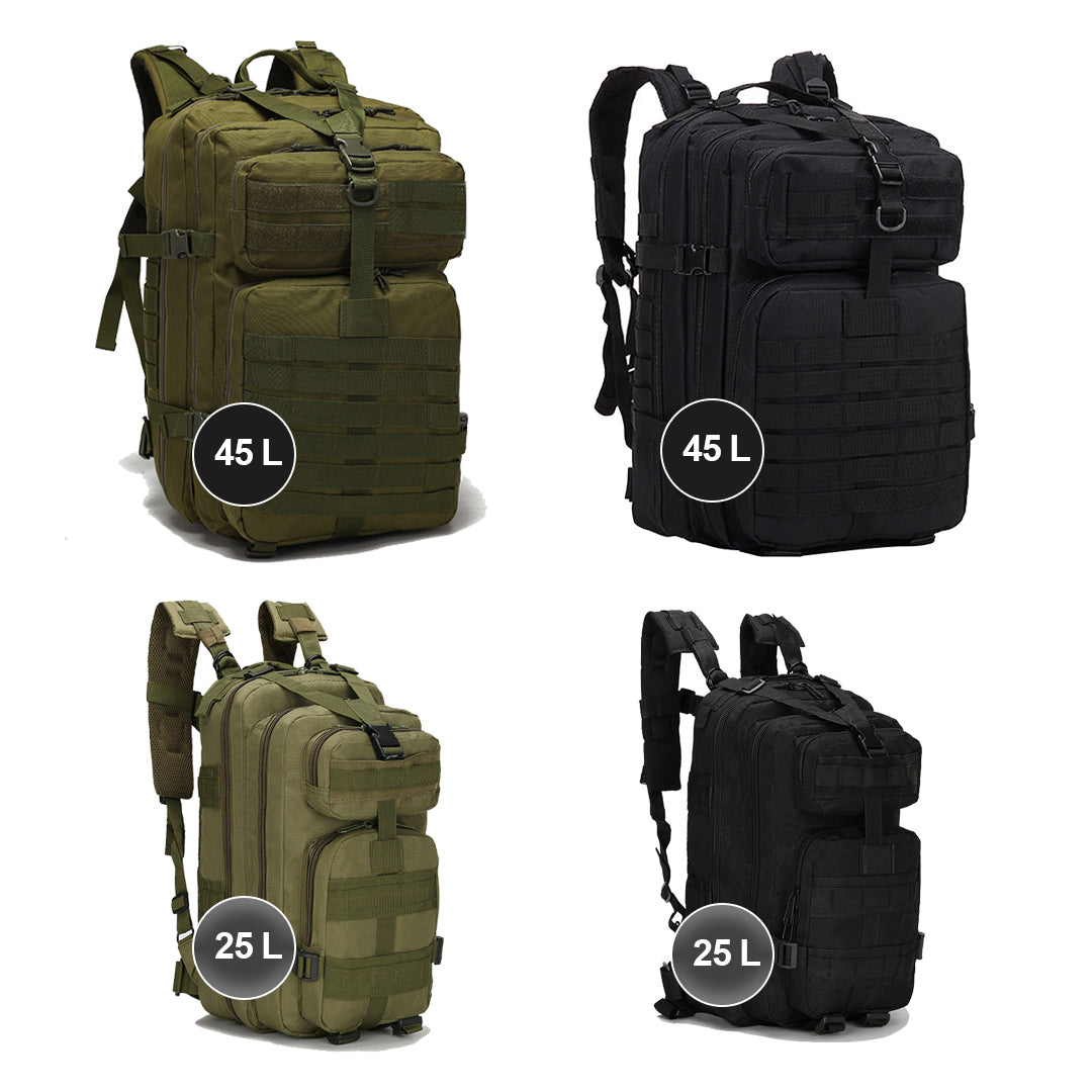 Sentinel - Taktiskt ryggsäck 25l/45l